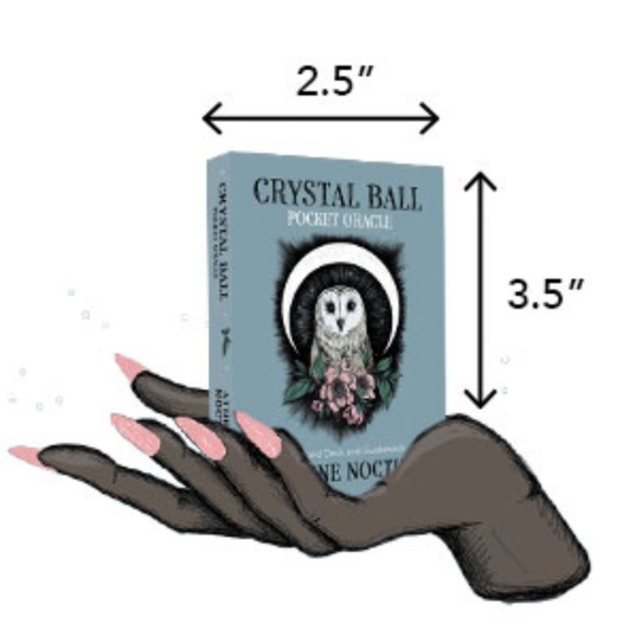 Crystal Ball 🔮 Pocket Oracle Cards - Picture 2 of 5